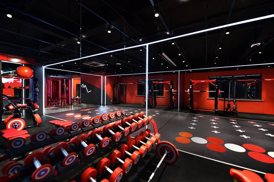 Интерьер спортивного зала