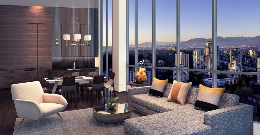 Красивая квартира с панорамными окнами