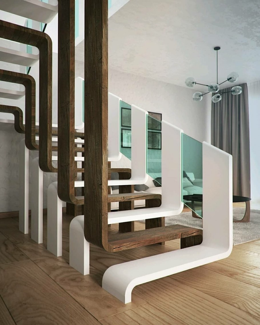 Современные лестницы