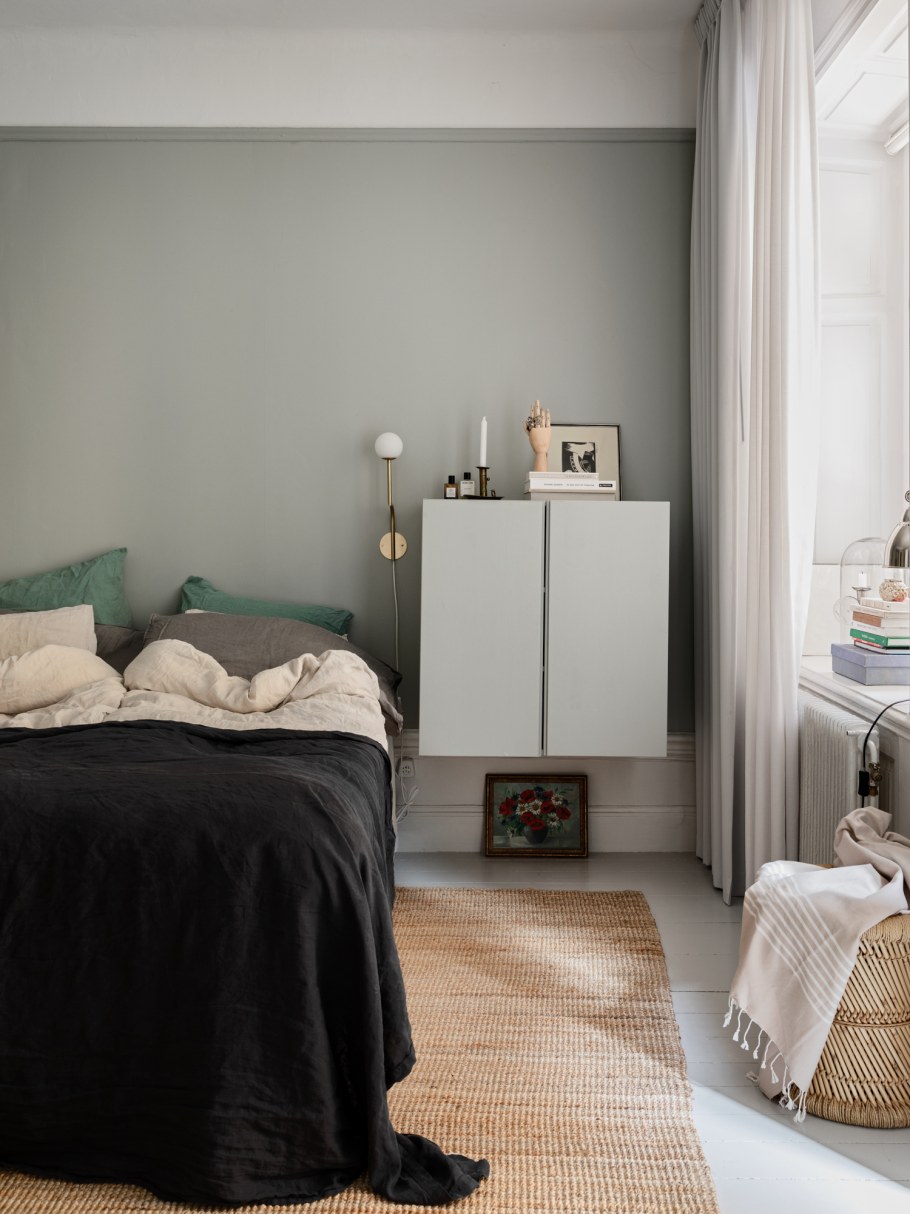 Спальня в скандинавском стиле