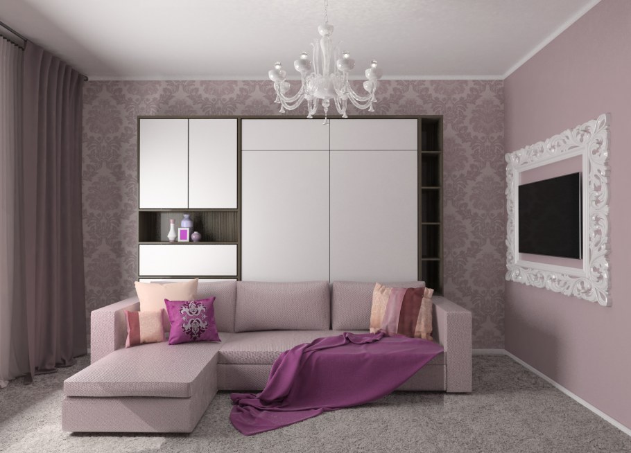 Кровать стенка трансформер Мерфи