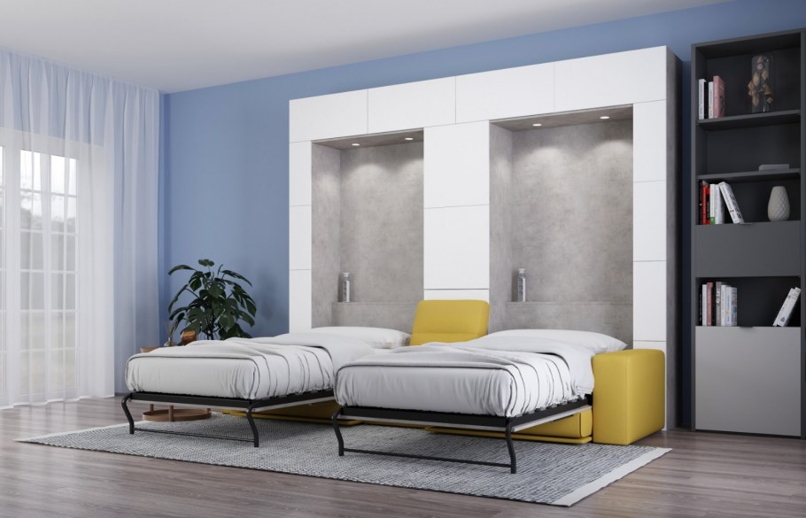 Кровать трансформер с диваном Clei