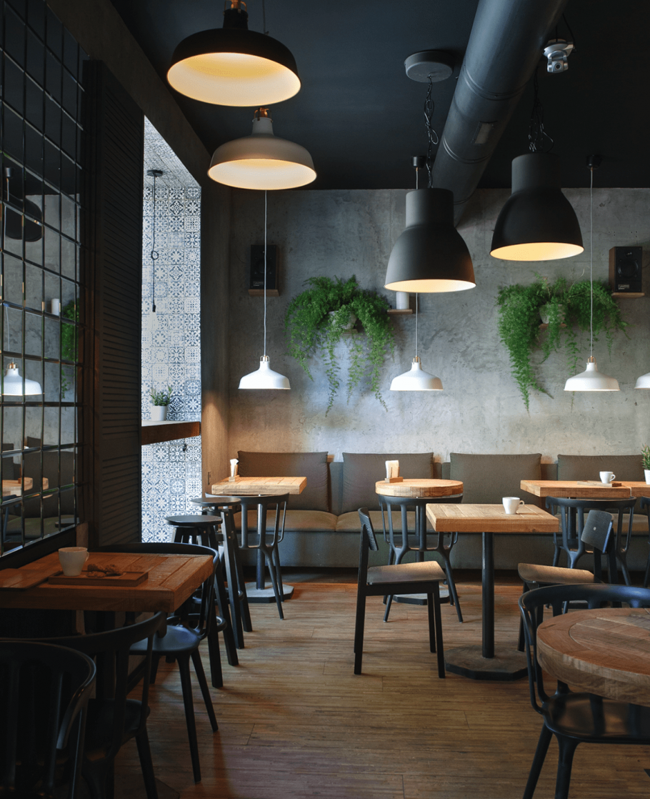 Интерьер кофейни