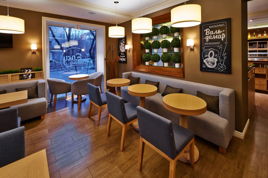 Интерьер кафе