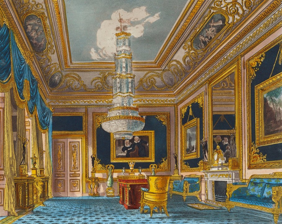 Наполеоновский Ампир интерьеры дворцов