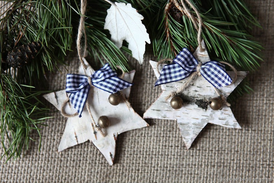 Текстильные новогодние игрушки