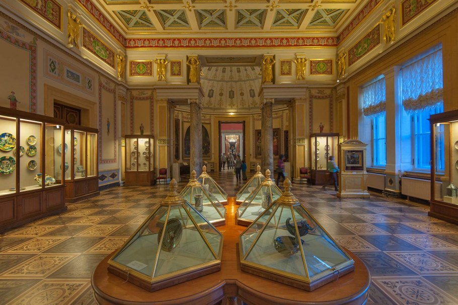 Бриллиантовая кладовая зимнего дворца