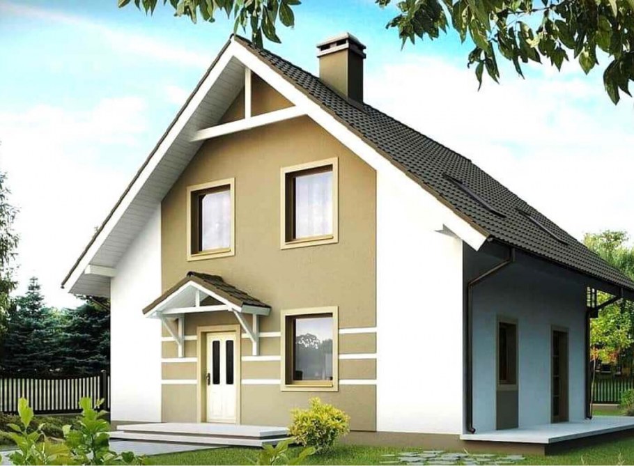 Дом z500 с мансардой