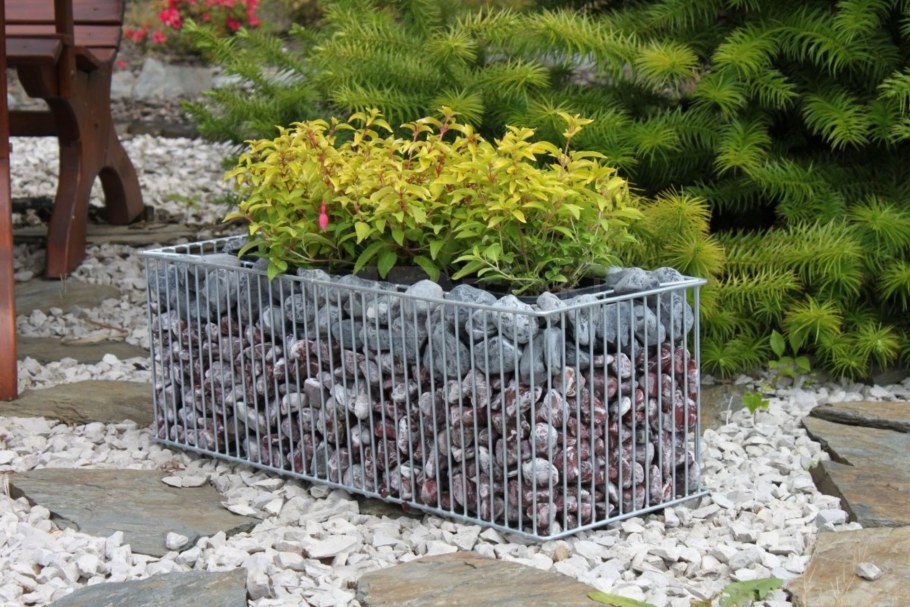 Габионы для цветов