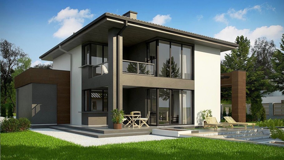 Каркасный дуплекс 160 м2