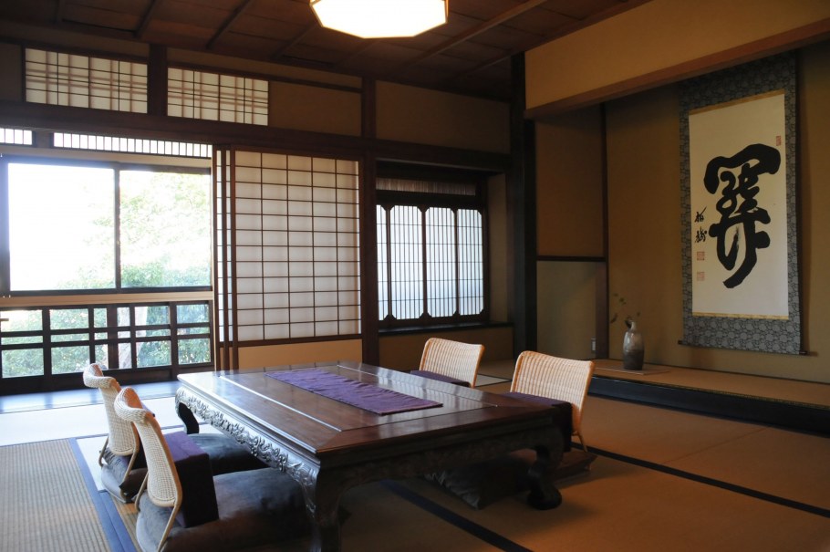 Традиционный японский дом интерьер