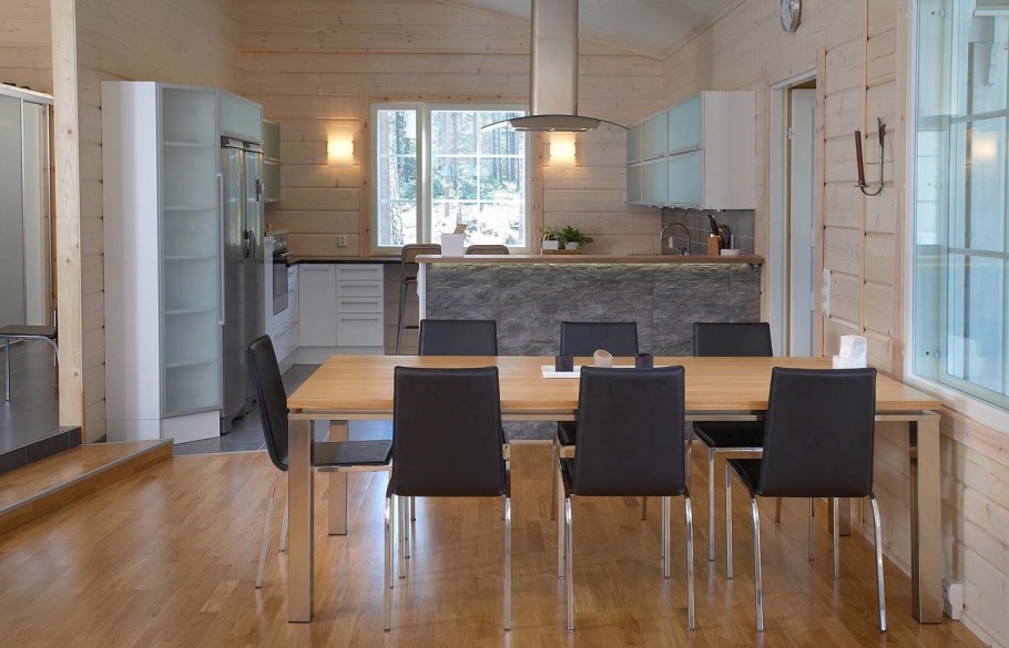 Финский дом Хонка интерьер