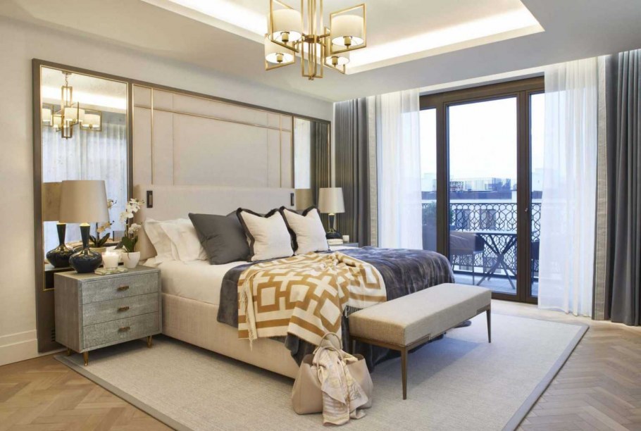 Спальня ар деко