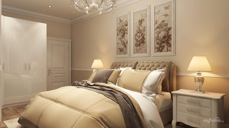 Спальня Неоклассика 4800*2860