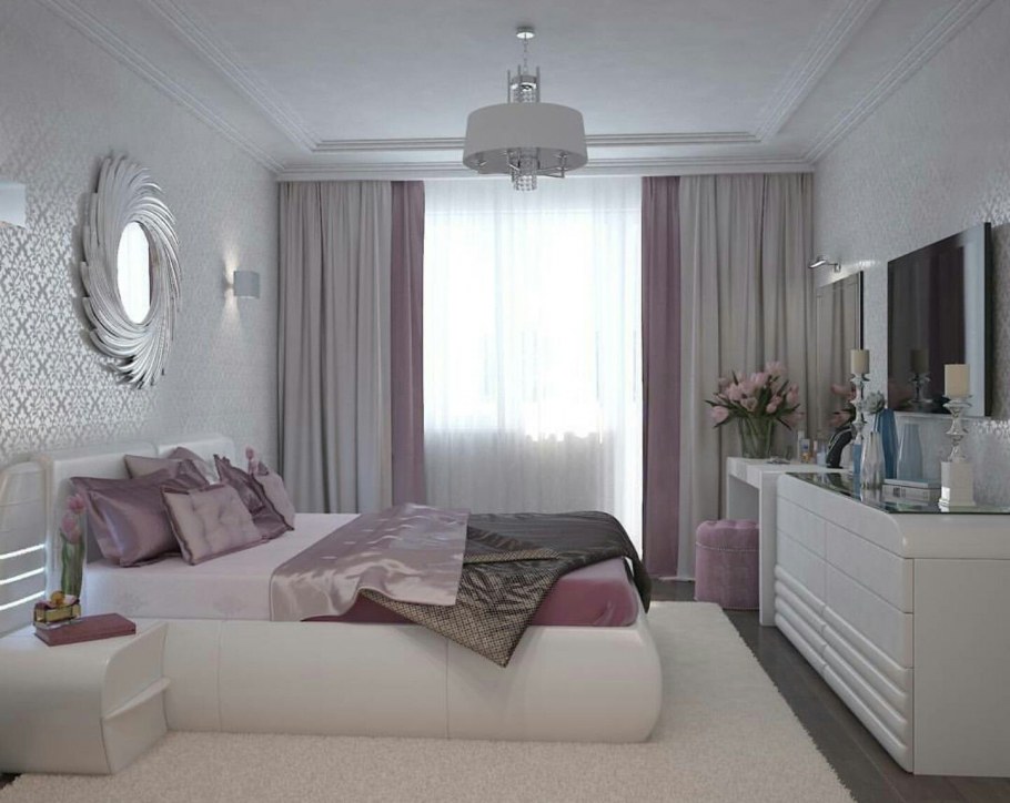 Спальня 9кв в стиле Прованс