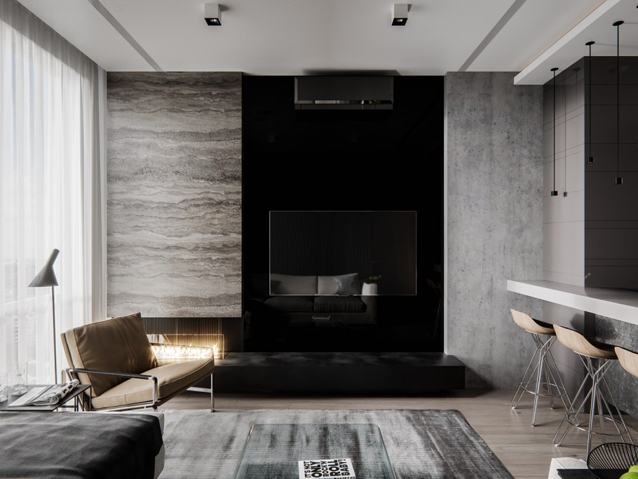 Греческий Минимализм в интерьере