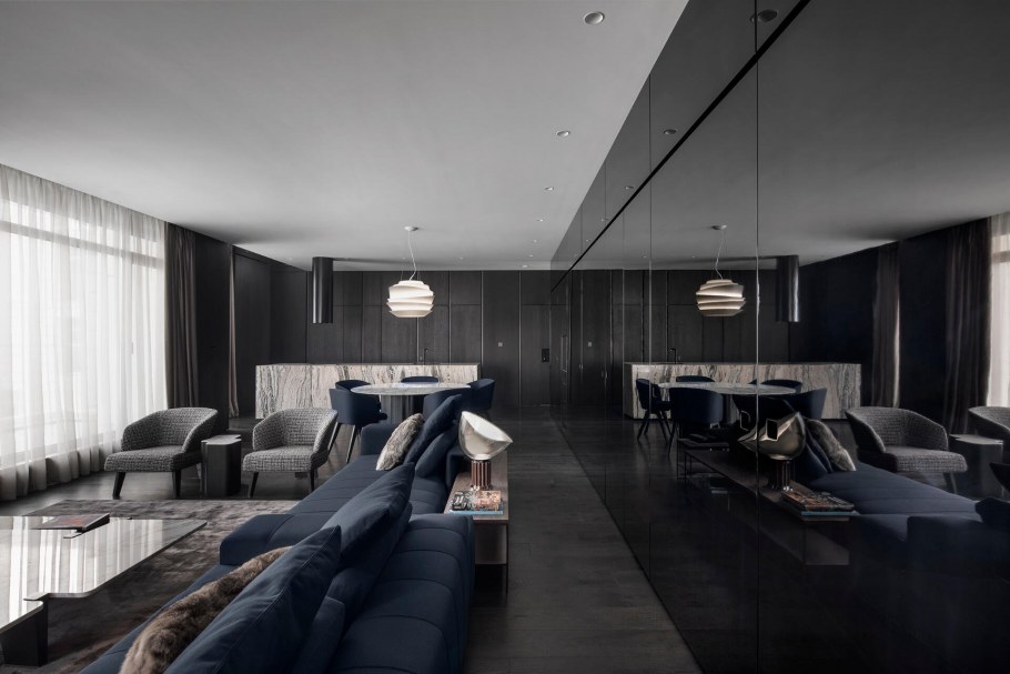 Серый и коричневый в интерьере