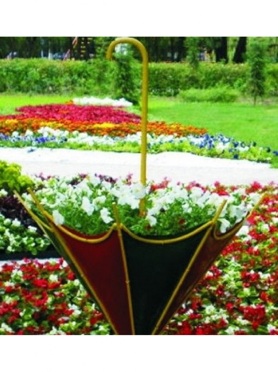 Клумба зонтик из металла
