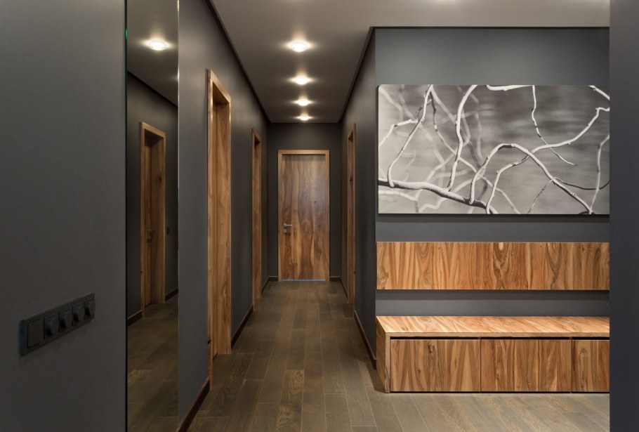 Прихожая в стиле конструктивизм