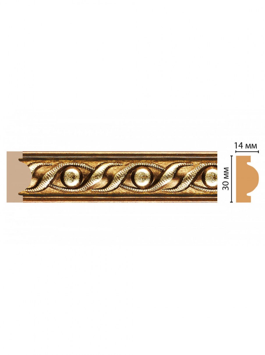 Латунный уголок полированный 20х20мм Agol 201 progress profils 2м