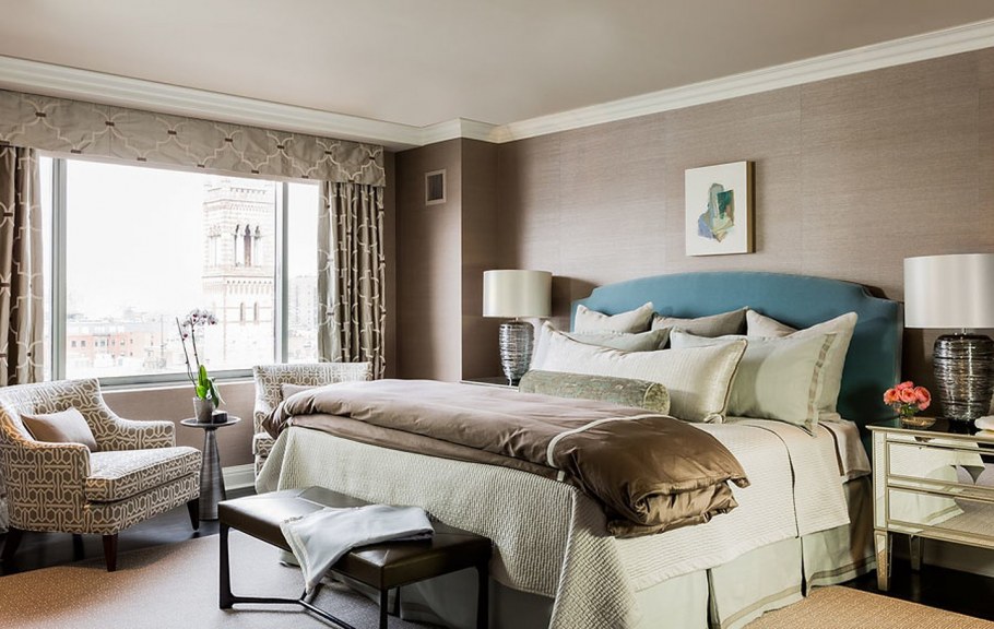 Декоративная штукатурка в интерьере гостиной