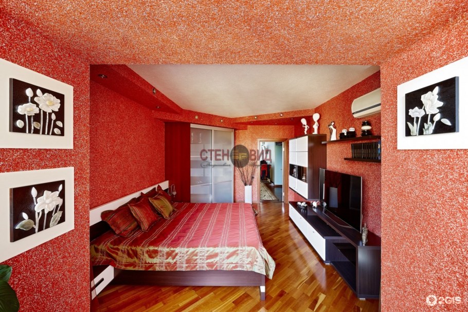 Жидкий обой для дома