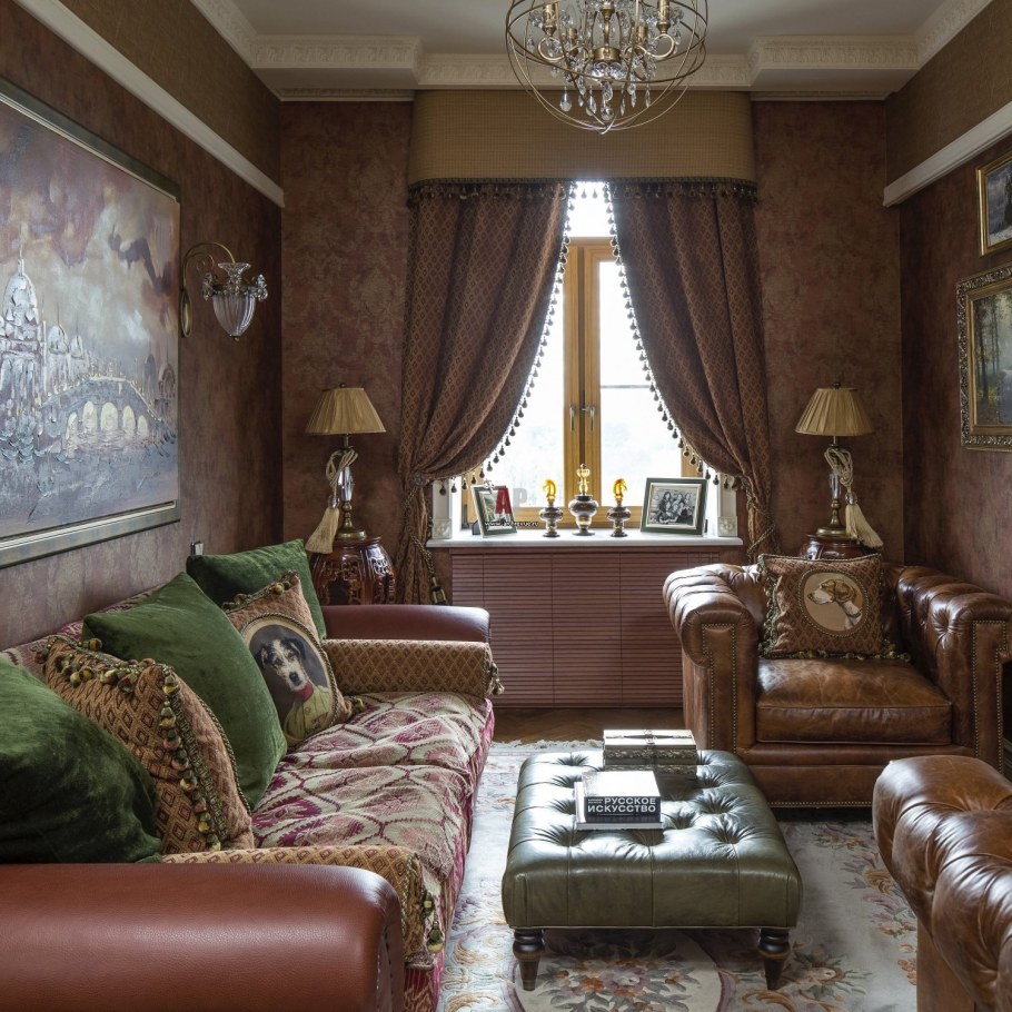 Английская классика в интерьере