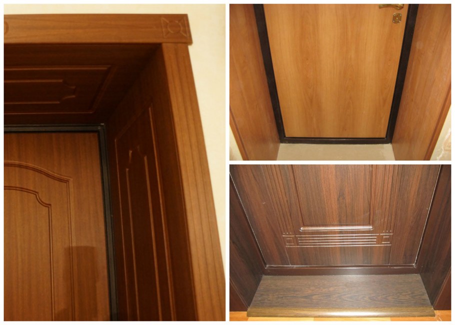 Дверной проем отделка МДФ