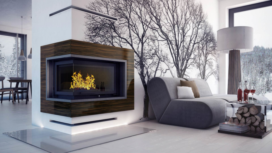 Каминная топка Oliwia/l/BS/deco