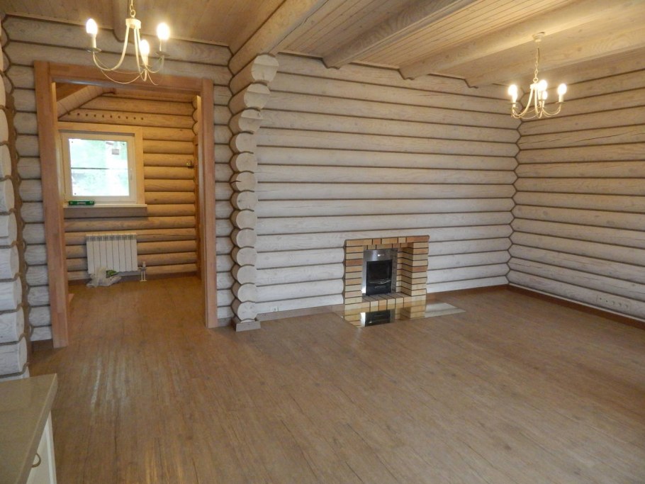 Имитация бруса внутри Тиккурила