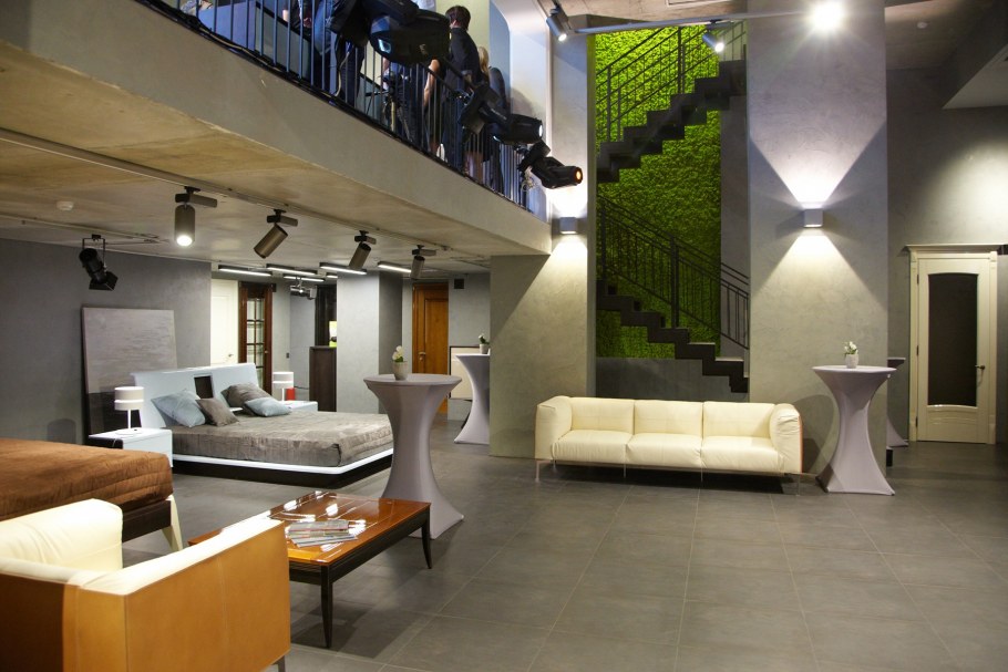 Зона отдыха в школе будущего