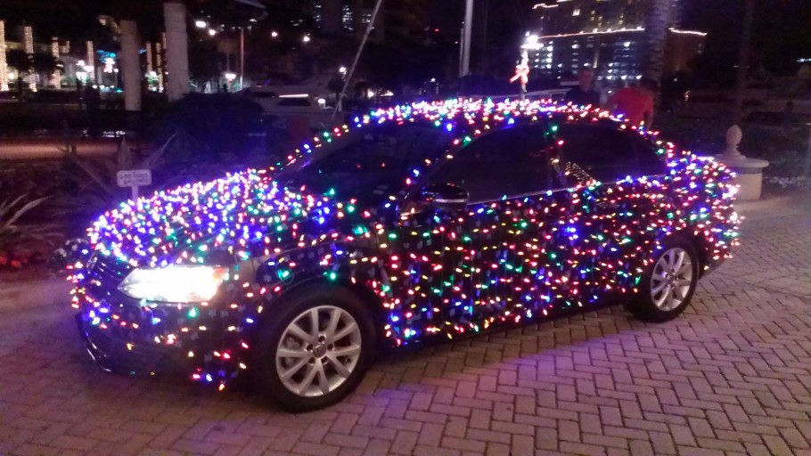 Гирлянда в машину