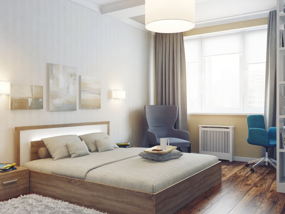 Интерьер комнаты в Светлом стиле