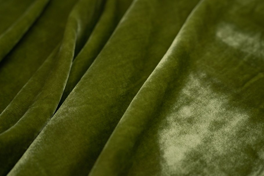 Ткань бархатный шелк панбархат Италия