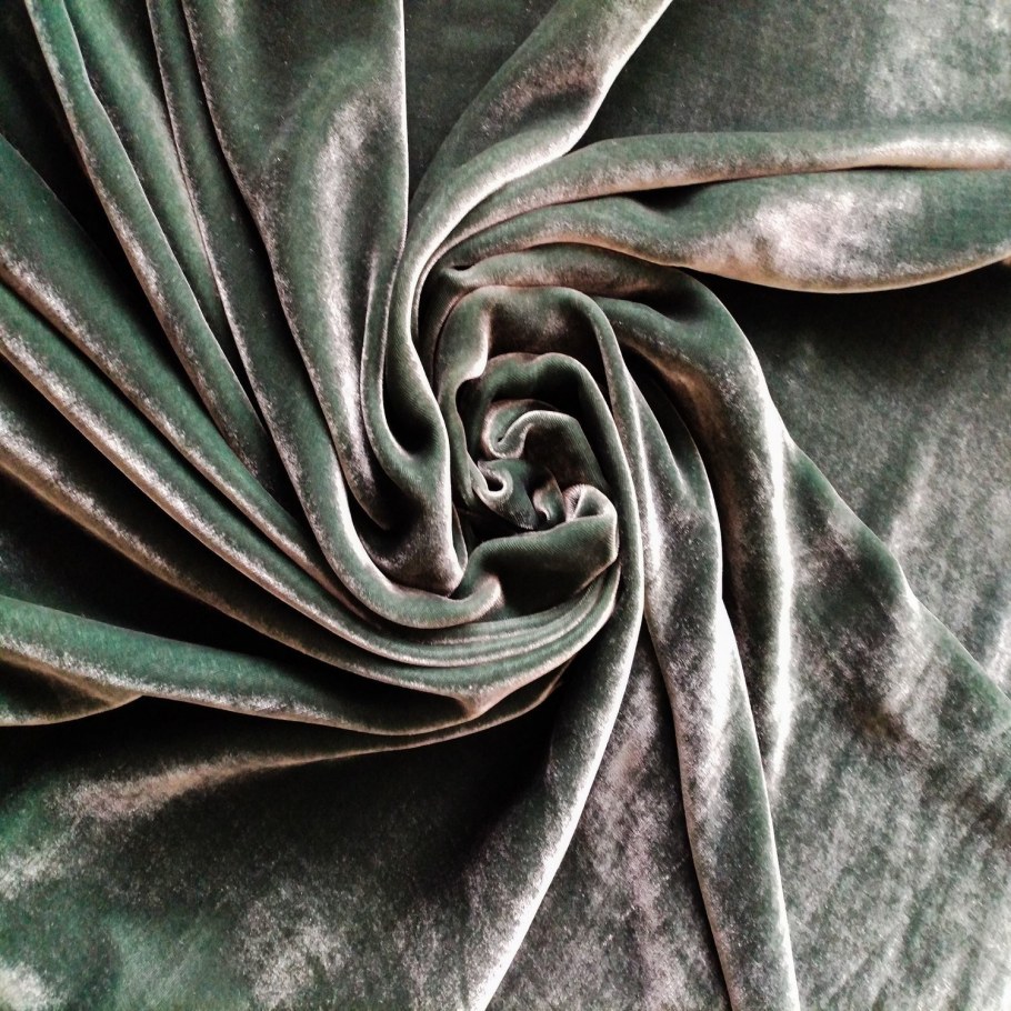 Шелковый бархат ткань