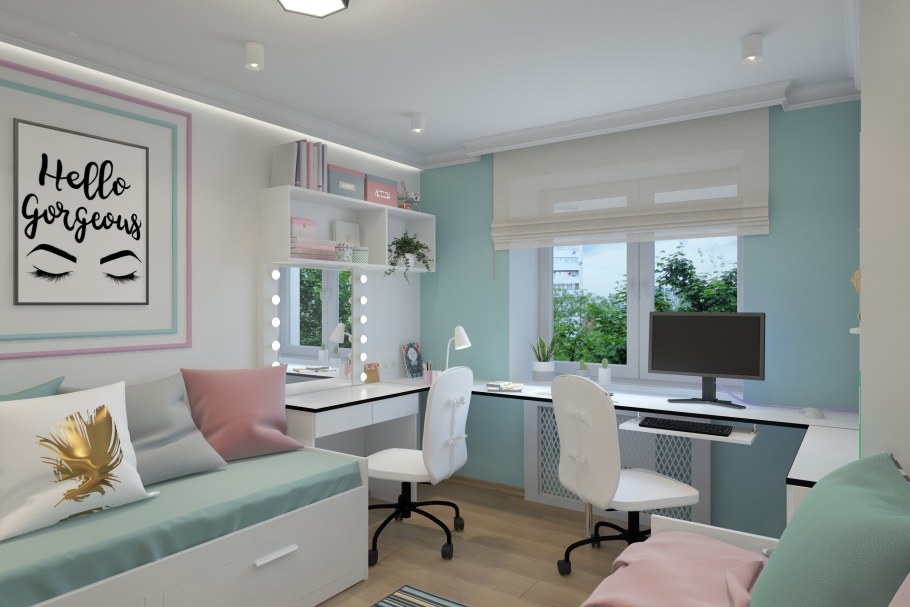 Комната для двух девочек