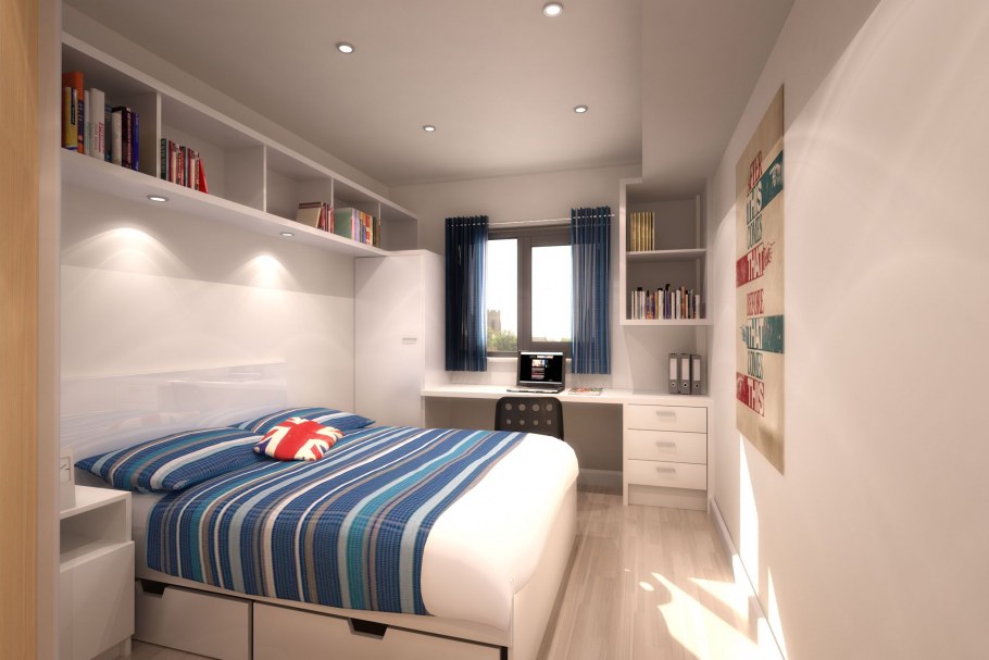 Спальня для студентки