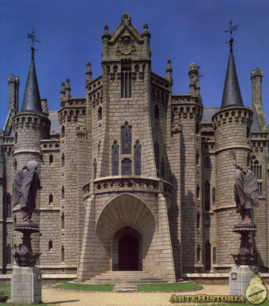 Епископский дворец в Асторге, 1887-1893 г Гауди