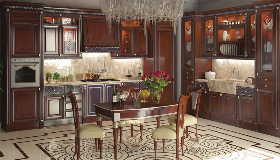 Кухня МАКБЕРРИ Афина Оро