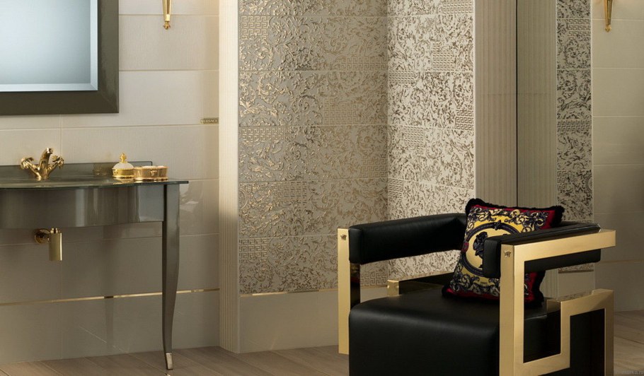 Плитка Versace / gardenia Gold