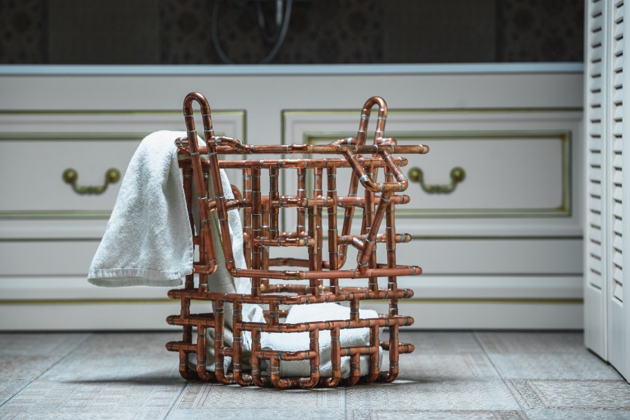 Полотенцесушитель водяной в стиле лофт