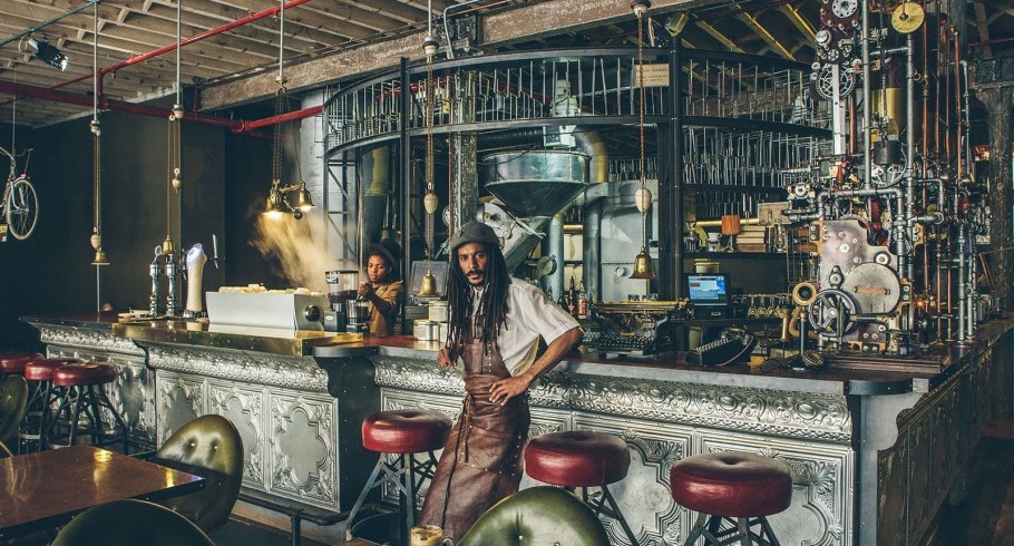 Паровой двигатель стимпанк