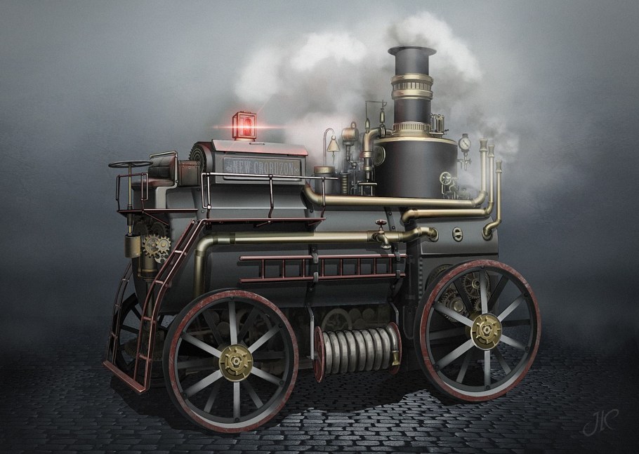Паропанк машины