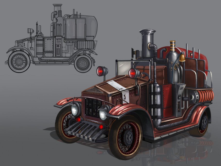 Паровая машина фабрики «Шанд-Мейсон»