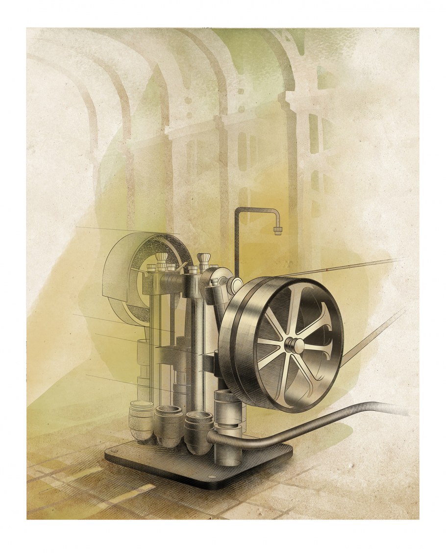 Необычные паровые двигатели