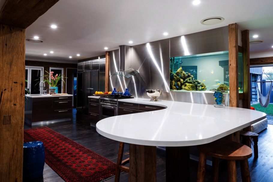 Сухой аквариум в интерьере квартиры