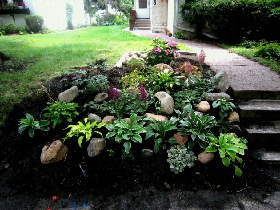 Альпийские горки из цветов