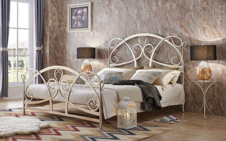 Кровать кованная 180х200