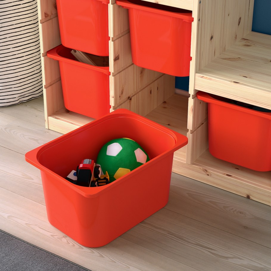 ТРУФАСТ настенный модуль для хран, белый