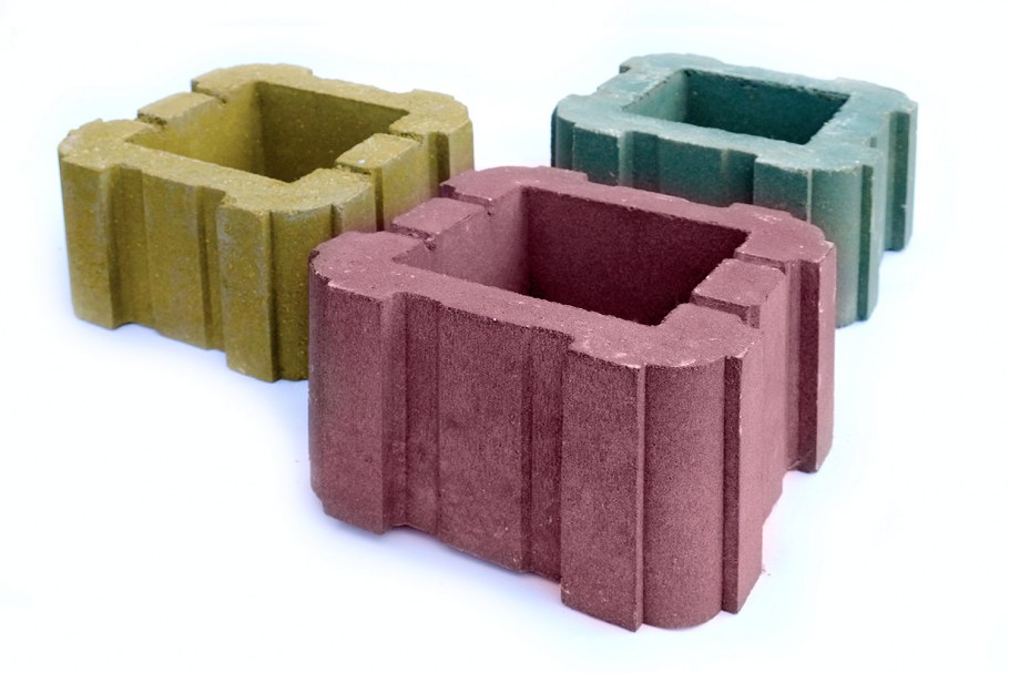 Форма для заборных блоков Бессер